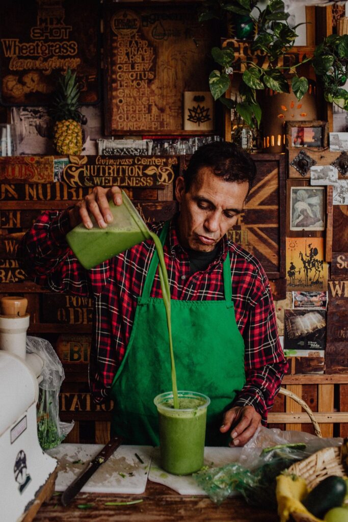 jugos frescos del huerto